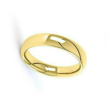 Load image into Gallery viewer, Gold 9ct Yellow Gold Court Wedding Ring - *NEW* 100% Recycled Sustainable Gold
