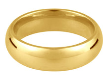 Load image into Gallery viewer, Gold 9ct Yellow Gold Court Wedding Ring - *NEW* 100% Recycled Sustainable Gold
