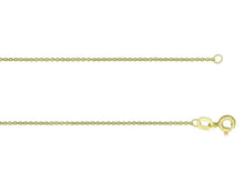Load image into Gallery viewer, Gold Cable Link Chain 9ct Yellow Gold Belcher 9ct Gold 16&quot;/45cm - 18&quot;/45cm
