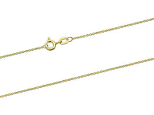 Load image into Gallery viewer, Gold Cable Link Chain 9ct Yellow Gold Belcher 9ct Gold 16&quot;/45cm - 18&quot;/45cm
