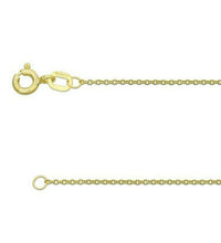Load image into Gallery viewer, Gold Cable Link Chain 9ct Yellow Gold Belcher 9ct Gold 16&quot;/45cm - 18&quot;/45cm
