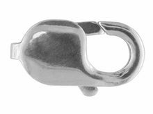 Load image into Gallery viewer, Sterling Silver 17mm trigger clasp lobster clasp silver jewellery fastener 925
