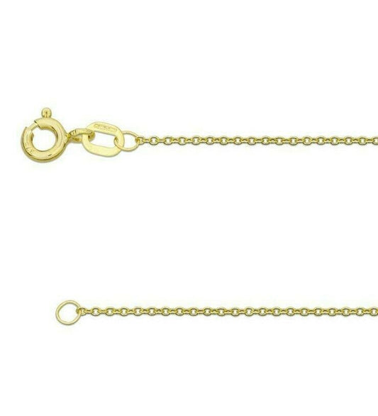 Gold Belcher Chain 9ct Yellow Gold Belcher Chain 9ct Gold 16"/45cm - 18"/45cm