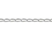 Load image into Gallery viewer, Sterling Silver Chain Diamond Cut Curb Link Necklace 16&quot; 18&quot; 20&quot; 22&quot; 24&quot; 26&quot; 28&quot;
