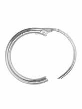 Load image into Gallery viewer, Sleeper Creole Earring SINGLE 925 Sterling Silver 11mm  Silver Huggie 11mm Hoop
