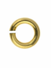 Load image into Gallery viewer, 3mm Jump Ring 9ct Yellow Gold Open O Ring Jewellery Making Ring Repair x 1
